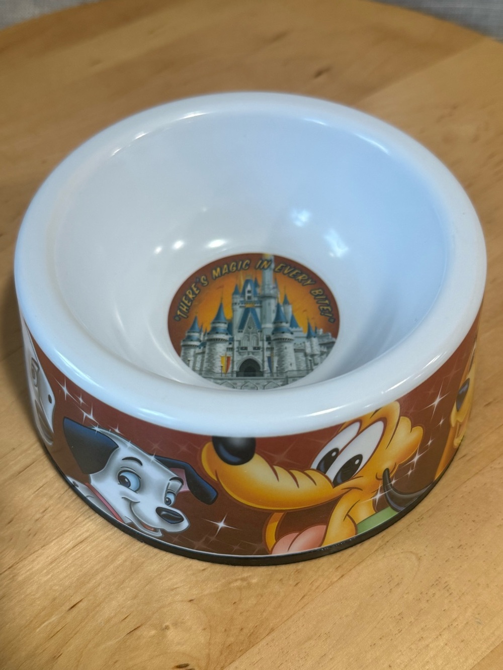 Disney Dogs "There's Magic in Every Bite" Pet Bowl